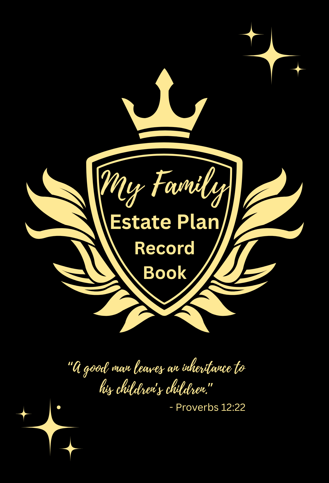 Family Estate Plan Record Book Cover